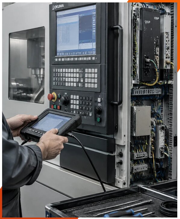 Ремонт систем Okuma OSP в Новотроицке от 8374 р. | ЮнионикРу